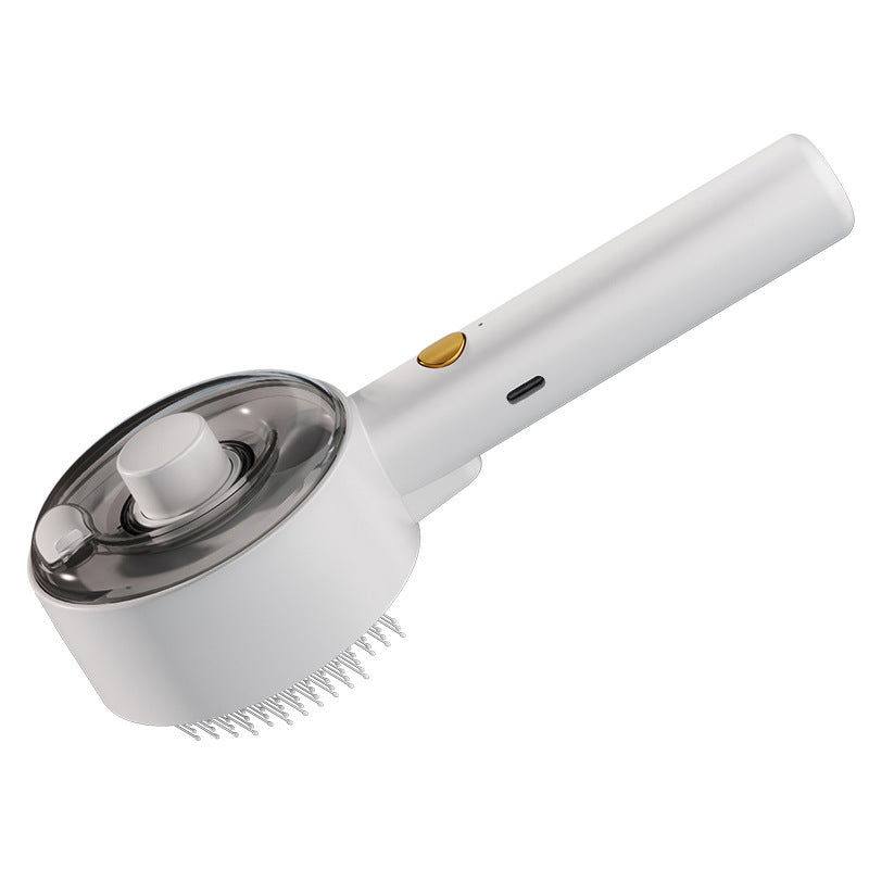Animal Hair Remover Brush Dog And Cat Steam Brush Pet Self Cleaning Dog Brush Grooming Removes Cat Hairs Cat Dog Accessories Pet Products - WoofNes